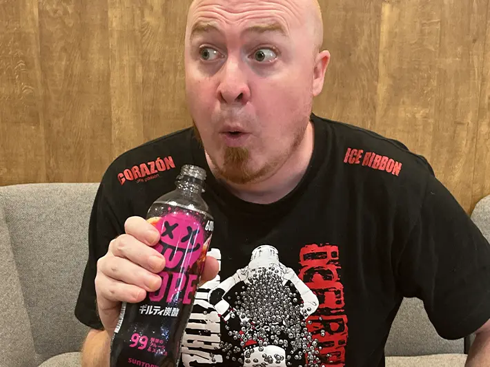 外国人の大好きなコンビニの炭酸の写真（撮影：grapeフード編集部）