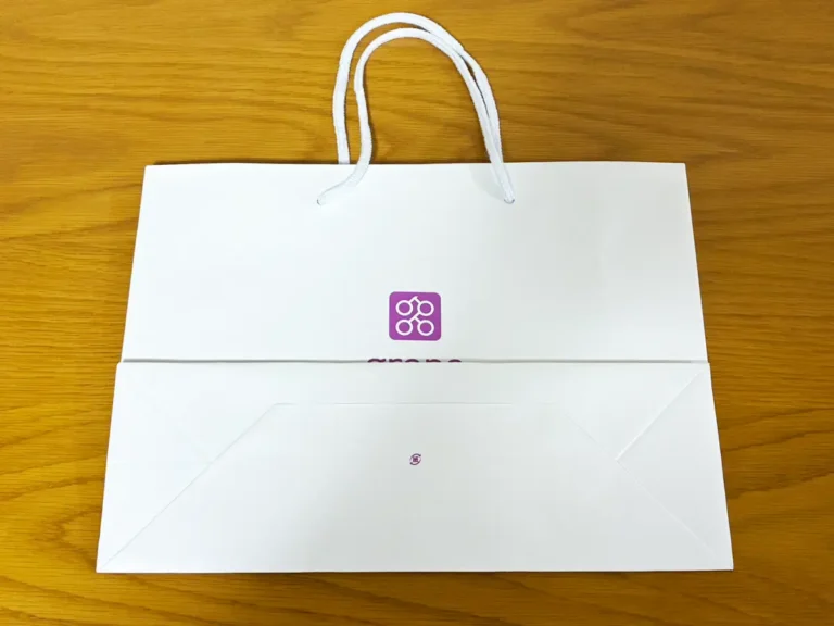 紙袋の活用写真(撮影:grapeライフハック編集部)