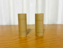 トイレットペーパーの芯活用写真（撮影：grapeライフハック編集部）