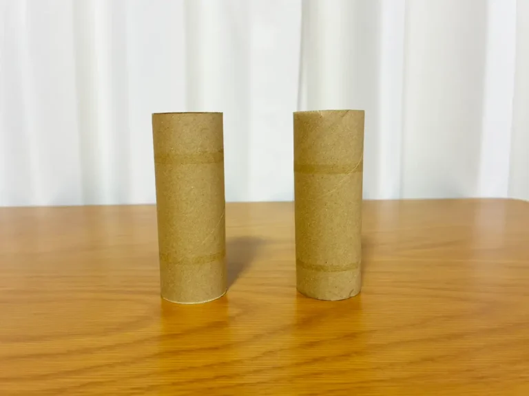 トイレットペーパーの芯活用写真(撮影:grapeライフハック編集部)