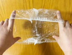シャワーキャップの活用写真（撮影：grapeライフハック編集部）