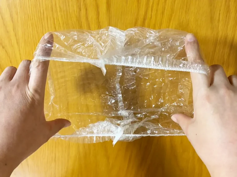シャワーキャップの活用写真(撮影:grapeライフハック編集部)