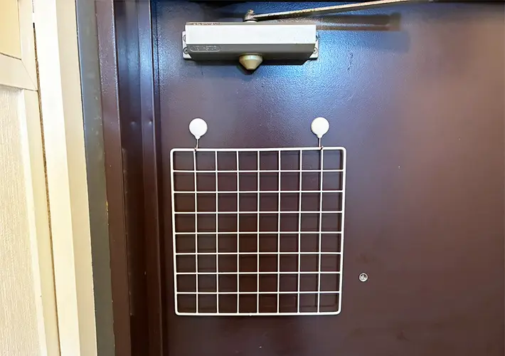 ワイヤーネットの活用写真（撮影：grapeライフハック編集部）