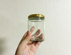 空き瓶の活用写真（撮影：grapeライフハック編集部）