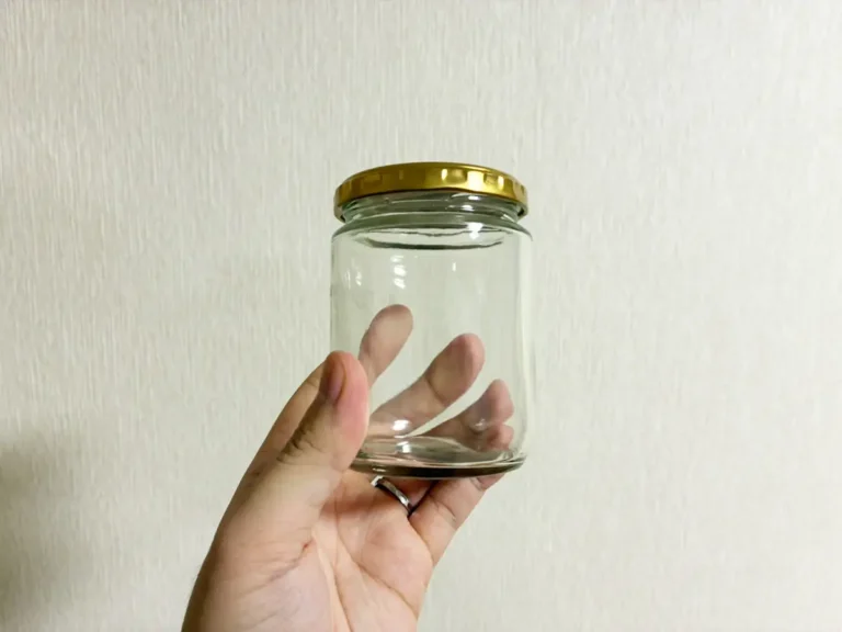 空き瓶の活用写真（撮影：grapeライフハック編集部）
