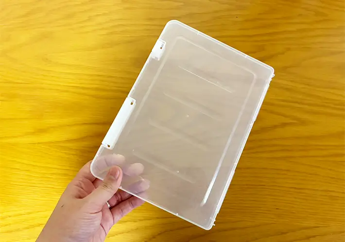 ファイルケースの活用写真（撮影：grapeライフハック編集部）