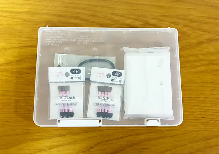 ファイルケースの活用写真（撮影：grapeライフハック編集部）