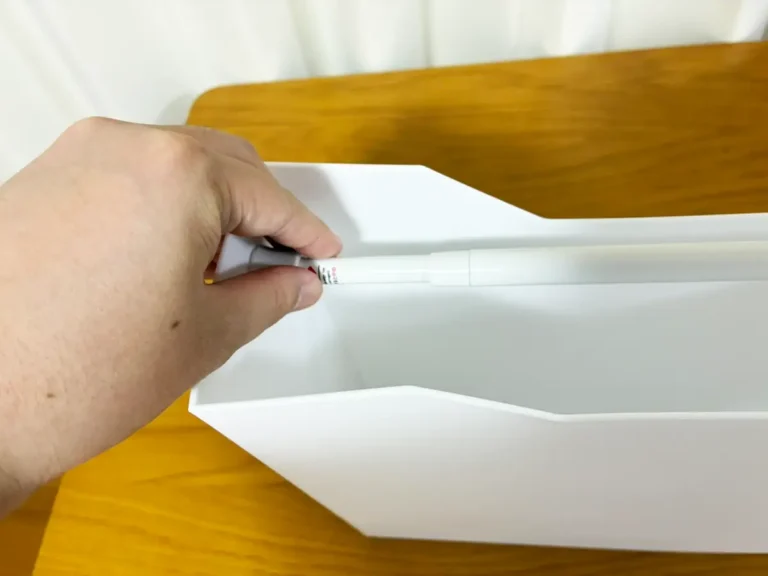 ファイルボックスの活用写真（撮影：grapeライフハック編集部）