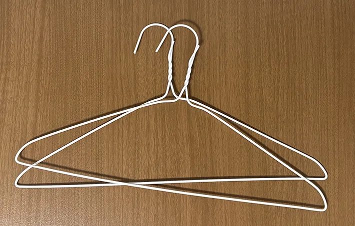 ワイヤーハンガーの画像