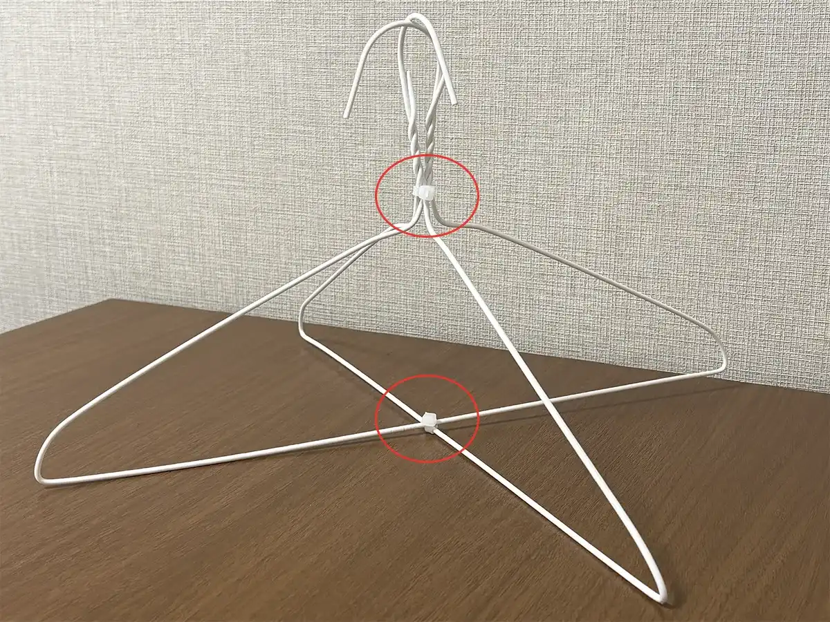 ワイヤーハンガーの画像