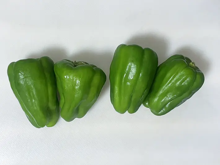 ピーマンの写真（撮影：grapeフード編集部）