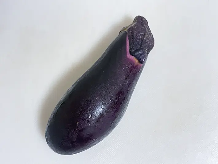 ナスの写真（撮影：grapeフード編集部）