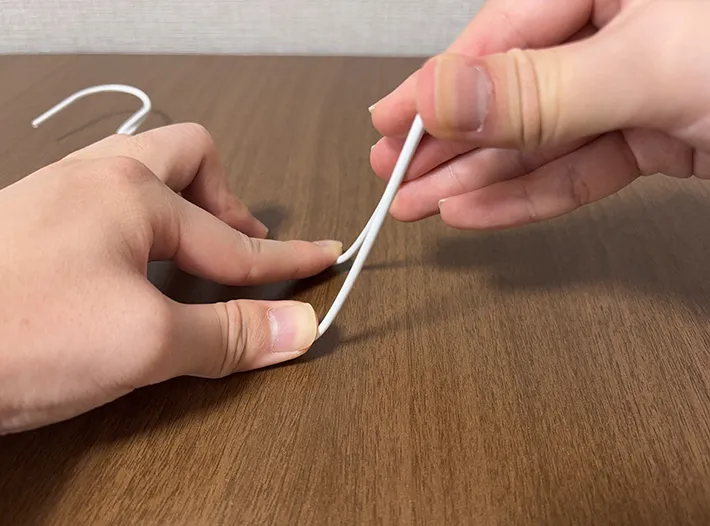 ワイヤーハンガーの画像