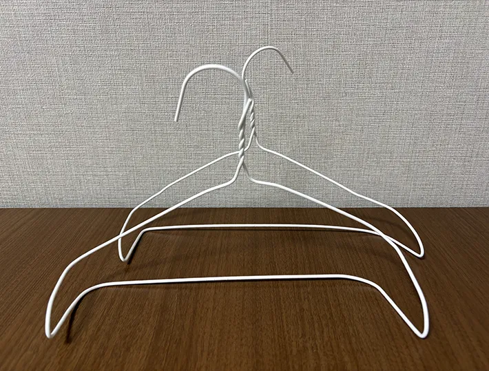 ワイヤーハンガーの画像