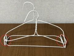 ワイヤーハンガーの画像