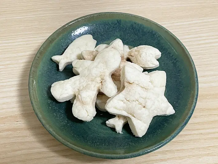 焼き上がったクッキーの写真（撮影：grapeフード編集部）