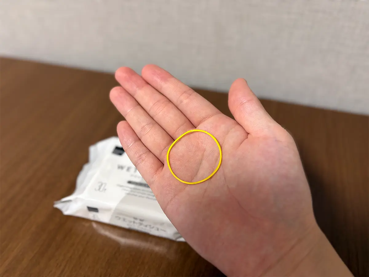 輪ゴムの画像