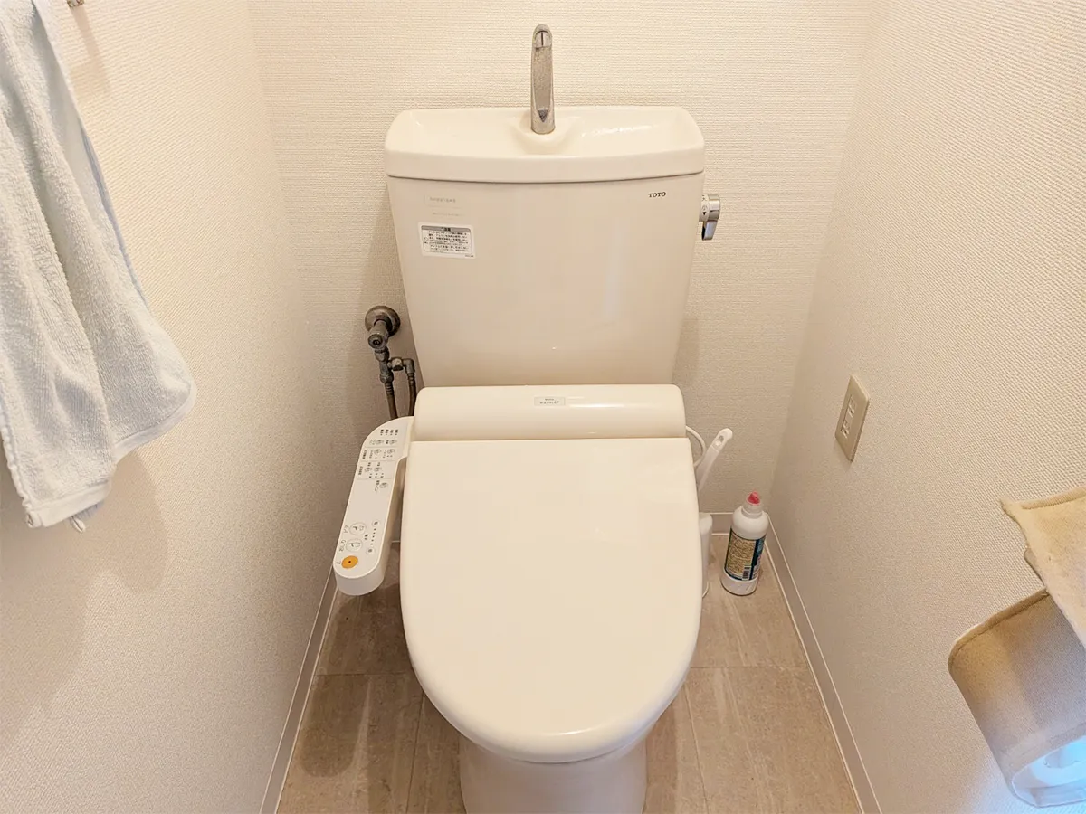 トイレの画像（撮影：grapeライフハック編集部）