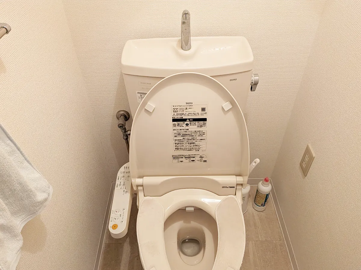 トイレの画像（撮影：grapeライフハック編集部）