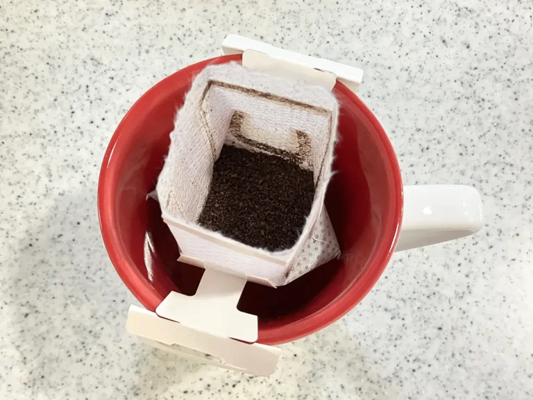 ドリップコーヒー(撮影:grapeフード編集部)