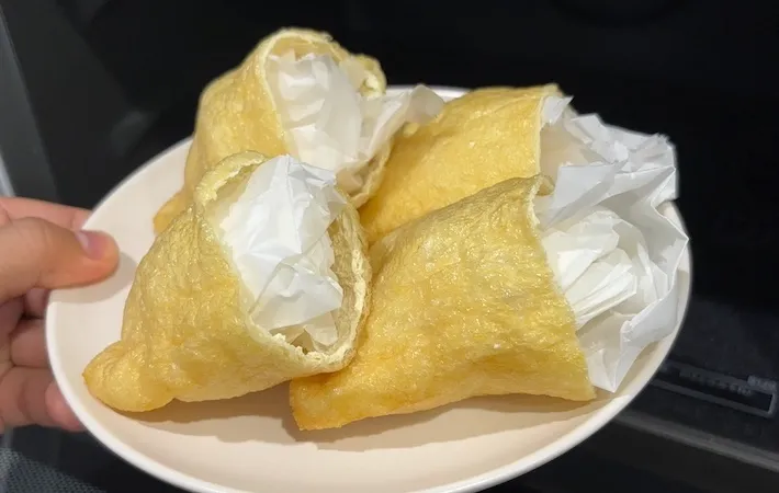 耐熱皿に並べて電子レンジで加熱している画像（撮影：キジカク）