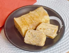 『カルピス入り玉子焼き』の完成写真（撮影：キジカク）