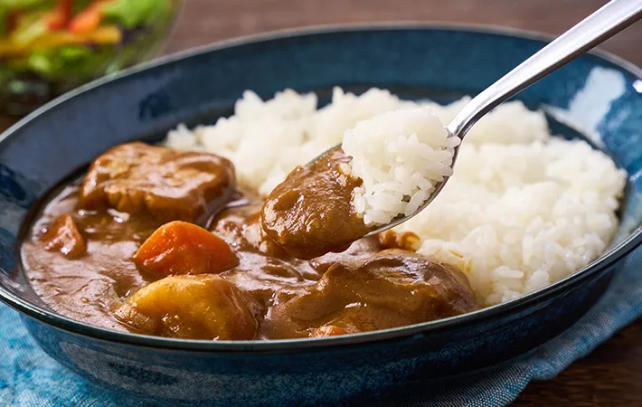 カレーライスの写真