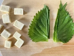 ワンタンの包み揚げ