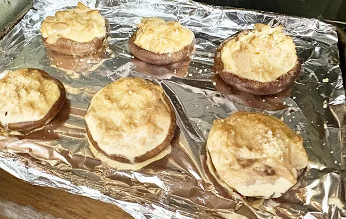 焼き上がったしいたけの画像（撮影:エニママ）