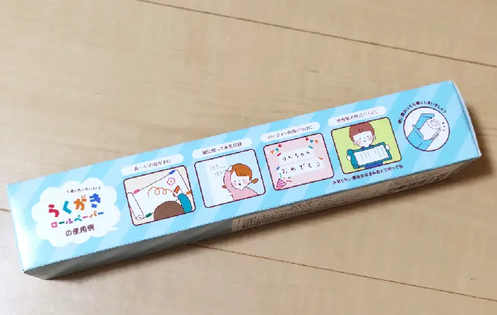 パッケージの商品説明の画像（撮影：エニママ）