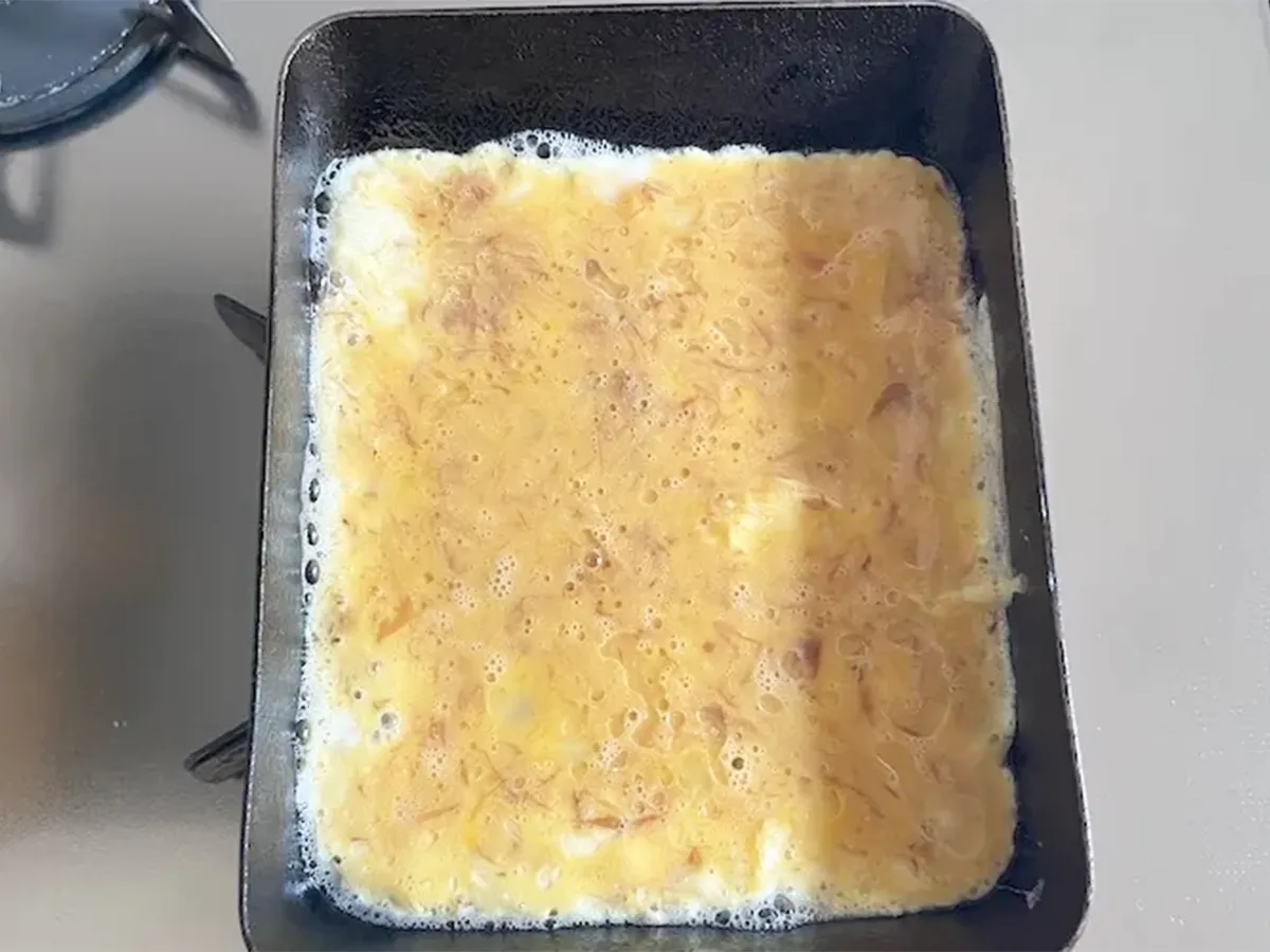 玉子焼きの画像（撮影：エニママ）