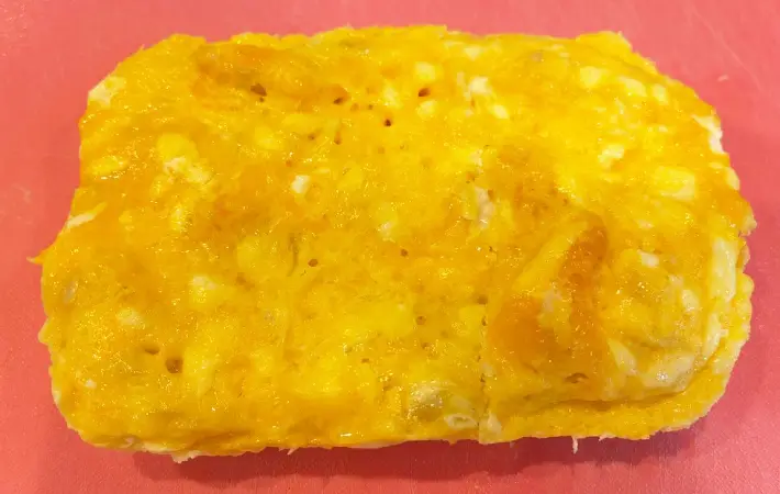 完成した玉子焼きの画像（撮影：エニママ）