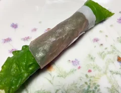 大葉とチーズの生ハム巻き