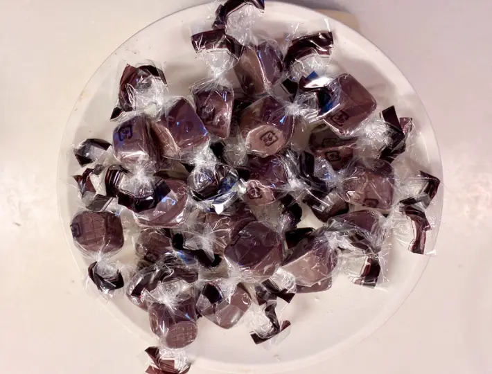 ミルクチョコレートの画像（撮影：エニママ）