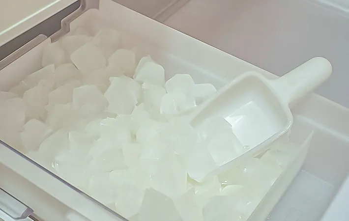 氷の写真