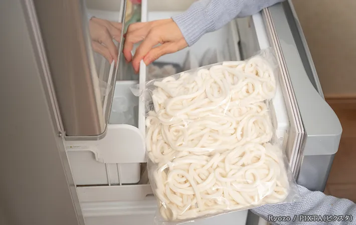冷凍うどんの写真