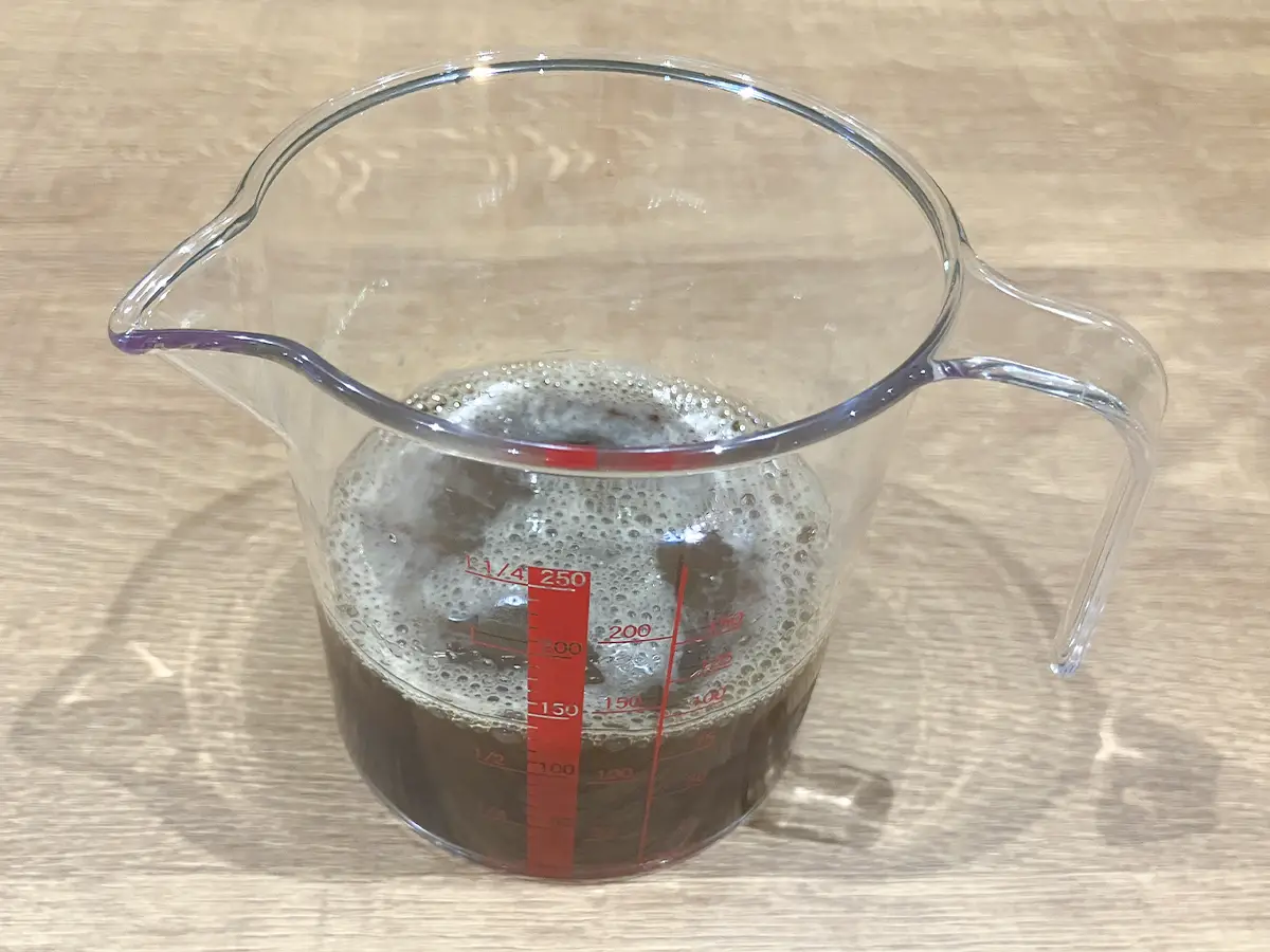 軽量カップ（撮影：grapeフード編集部）