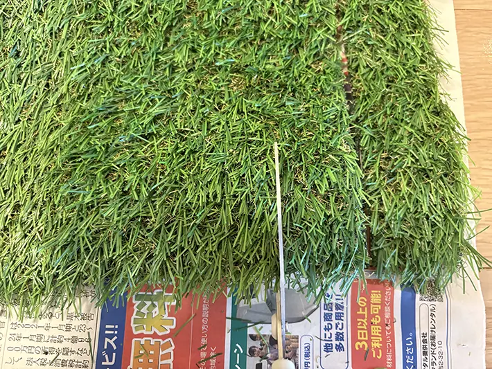 人工芝の画像