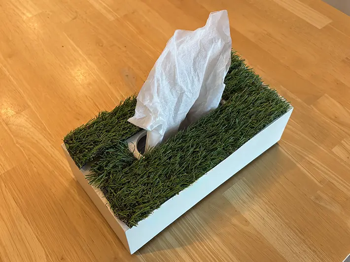 人工芝の画像
