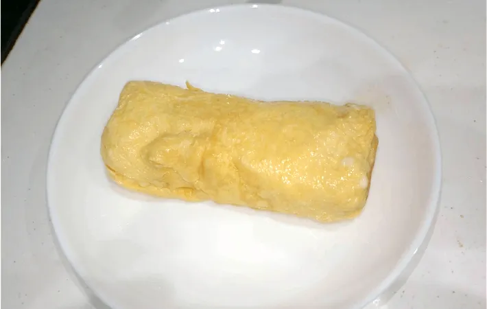 完成した玉子焼きの画像（撮影：エニママ）