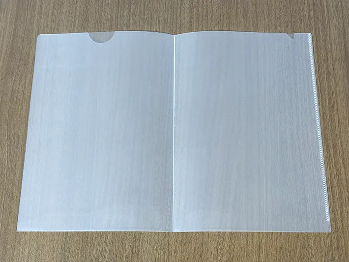 クリアファイルの画像