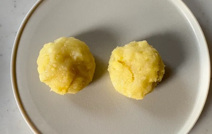 さつまいも団子の画像（撮影：エニママ）