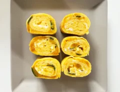 カボチャ入り玉子焼き