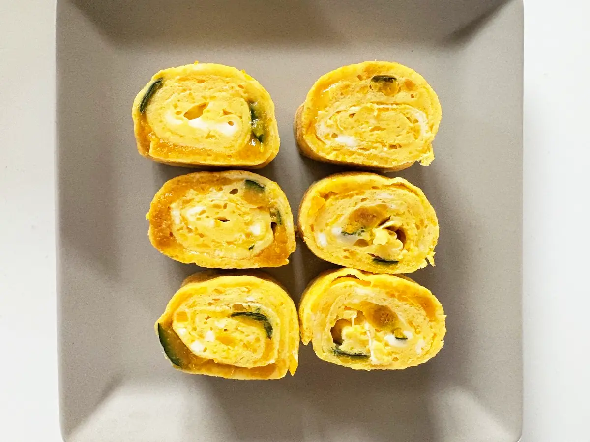カボチャ入り玉子焼き