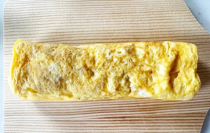 焼き上がった玉子焼きの画像（撮影:エニママ）　