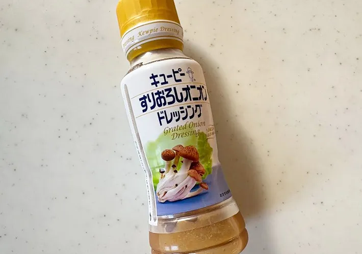 キューピーすりおろしオニオンドレッシングの画像（撮影:エニママ）