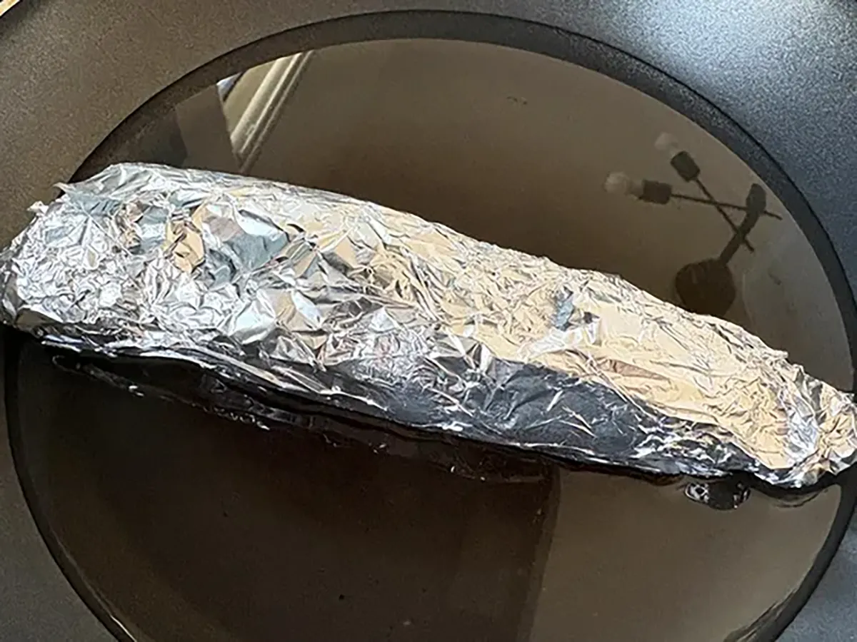 フライパンで焼きいも