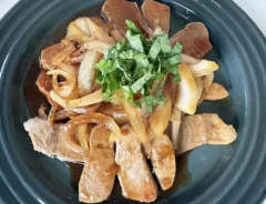 カツオの生姜焼き