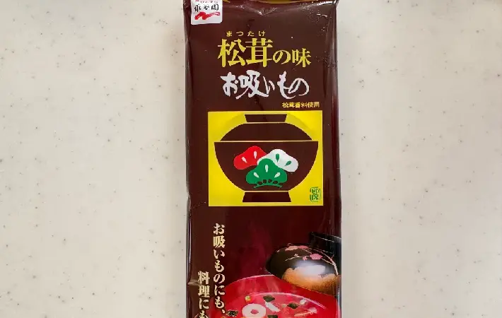 『松茸の味お吸いもの』の商品画像（撮影：エニママ）