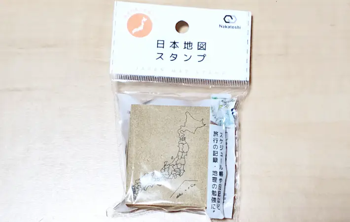 『日本地図スタンプ』の画像（撮影：エニママ）